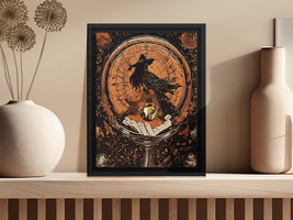 Witch Casts A Spell On You Halloween Wall Art, Spooky Halloween Gift, Halloween  - £8.06 GBP