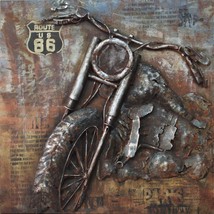 Empire Art Direct PMO-130310-4040 Primo Mixed Media Hand Painted Iron Wall Sculp - $423.20