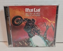 Meat Loaf Bat Hits Out of Hell Special Edn 2 Disc Set CD &amp; DVD Epic 1977/2000 - £11.40 GBP