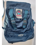 Invicta Classic Backpack Blue Navy USED from Milan Italy. Vintage - $28.69