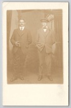 RPPC Two Dapper Dudes Studio Photo Postcard J27 - £7.47 GBP