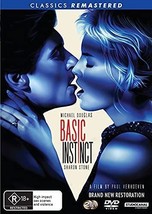 Basic Instinct DVD | Michael Douglas, Sharon Stone | Region 4 - $11.42