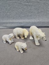 Lot Of 4 Polar Bear Figures (1s10) - $7.92