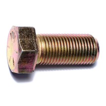 9/16&quot;-18 x 1-1/4&quot; Zinc Grade 8 Hex Cap Screws (6 pcs.) - £12.19 GBP