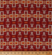 Cotton Southwestern Stripes Southwest Striped Tucson Fabric Print BTY D362.36 - £9.42 GBP
