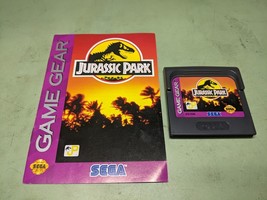 Jurassic Park Sega Game Gear Disk and Manual Only - £14.85 GBP