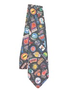 Vintage 1994 NBA Logos Basketball Surrey Wallywear Necktie Tie Made in USA - $234.56 MXN