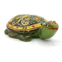 Wunderschöne grüne Aventurin-Schildkröte, 7,6 cm, für Geschäfts- und... - £42.51 GBP