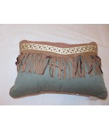 Croscill TUSCON Arizona Southwest Aztec rectangle Fringe Pillow NWT - $60.44 CAD
