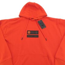 Under Armour UA Project Rock Hoodie Mens Size Medium Orange NEW 1382154-813 - $64.95
