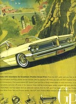 1962 Pontiac Grand Prix Magazine Ad Trophy V-8 - $11.88
