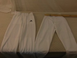Under Armour White Small Baseball Pants &amp; Adidas Climalite Small Baseball Pants - £38.05 GBP