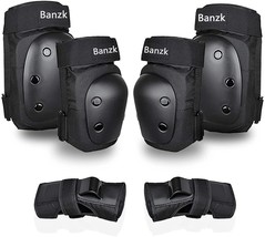 Xlarge Adult Knee Pads, Elbow Pads, And Wrist Guards 6 In 1, And Cycling - $39.99