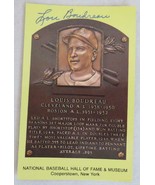Original Authentic LOU BOUDREAU Signed Autograph HOF Plaque Postcard Bas... - €21,48 EUR