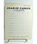 Charlie Parker A Jazz Master for B flat &amp; C instruments Piano part NOT I... - $14.85