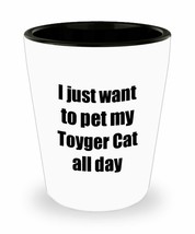 Toyger Cat Shot Glass Lover Mom Dad Funny Gift Idea For Liquor Lover Alcohol 1.5 - £10.31 GBP