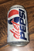 Diet Pepsi Vintage “So Light, So Crisp, So Refreshing” Year 2000 Can - $4.40