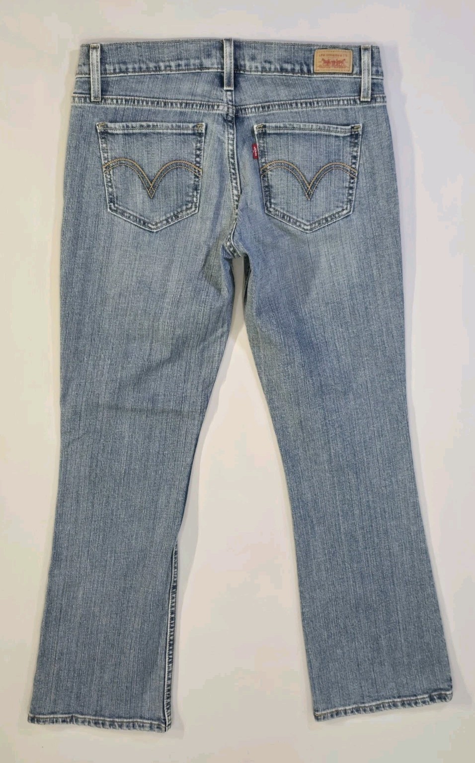 Levi’s 524 Too Superlow Jeans Womens Sz 9 Short Low Rise Bootcut Denim Western Item image 2
