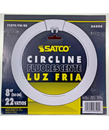 Satco 8 Inch Circline Rapid Start Fluorescent Light Bulb - £14.78 GBP