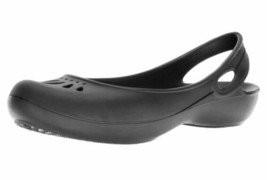 Crocs Thea Cinturino Balletto Piatto Nero Misura 8 - $17.33