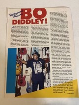 Bo Diddley vintage One Page Article Hollywood Honors Bo Diddley AR1 - £3.88 GBP