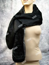 Roaring 20s Black Faux Fur Stole Neck Wrap High Society Flapper 30s Soci... - $17.97 CAD