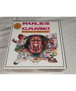 Rules of The Game for Those Who Think They Know 1995 Poole Sports Trivia - £19.69 GBP