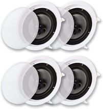 Acoustic Audio CS-IC83 in Ceiling 8&quot; Speaker 2 Pair Pack 3 Way Home Theater 1400 - £127.88 GBP