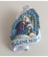 Vintage Silent Night Joseph Mary &amp; Baby Jesus Christmas Lapel Hat Pin - €6,25 EUR