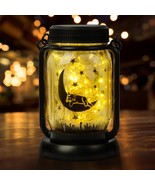 Cat Solar Lanterns Outdoor 30 Led Fairy Lights Mason Jar Light Waterproo... - $33.90 CAD