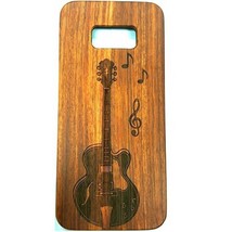 Guitar Design Wood Case For Samsung S8 Plus - £4.72 GBP
