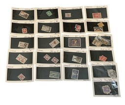 France Stamp Collection Lot Vintage Used & Mint Organized Stock Cards image 4