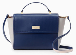 Kate Spade Arbour Hill Charline Blue Leather Crossbody WKRU4525 NWT $329 MSRP FS - £62.85 GBP