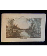 1913 POST CARD &quot;Early Autumn&quot; Wooded Stream Signed and Stamped Postal Cards - $5.41 CAD