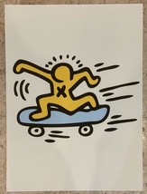 Keith Haring &quot; Skateboard &quot; Giclee Auf Papier Pop Art - £334.75 GBP