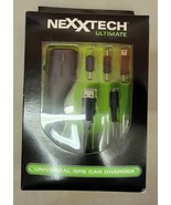  NEXXTECH ULTIMATE UNIVERSAL GPS CAR CHARGER BRAND NEW IN BOX! - £5.97 GBP