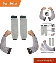 Unisex Cut Resistant Farmers Sleeves - Arm Protection for Outdoor Activi... - $17.77