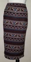 NWT Reindeer Skirt Iris Los Angeles Size Small Below-Knee Holiday Christmas SOFT - £11.82 GBP