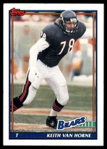 1991 Topps #171 Keith Van Horne Chicago Bears - $1.89