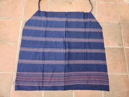 Cotton handmade apron, antique Macedonian apron for everyday wear - $35.00