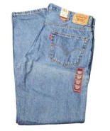 NWT Levis 550 Jeans Mens 40x34 Relaxed Straight Leg Blue Denim 2008 Y2K - £27.25 GBP