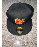 New Era Baltimore  Orioles Baseball Fitted Cap Size 7 1/2 - $52.13 CAD