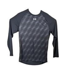 Under Armour Long Sleeve Shirt Mens Medium Workout Top Loose Fit Warm Up - £26.70 GBP