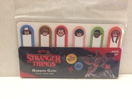 NEW Stranger Things Hawkins Gang Sticky Note Tabs - 90 Stickers - €5,40 EUR