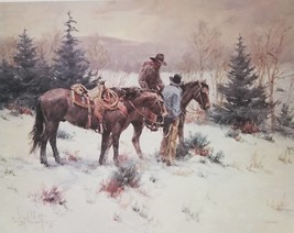 Winter in the Vermejo - Signed and Numbered Limited Edition Print by Gary Niblet - £157.27 GBP