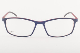 Orgreen GLOW 695 Matte Navy Blue / Matte Beet Red Titanium Eyeglasses 54mm - £149.37 GBP
