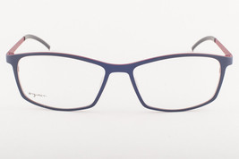 Orgreen GLOW 695 Matte Navy Blue / Matte Beet Red Titanium Eyeglasses 54mm - $189.05