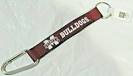 NCAA Mississippi State Bulldogs Wristlet w/Key Ring &amp; Carabiner 8.5&quot; lon... - £7.02 GBP