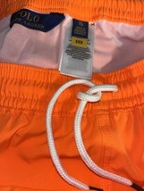Polo Ralph Lauren Orange Men&#39;s Swim Trunks Shorts Beach Size XL - $69.85