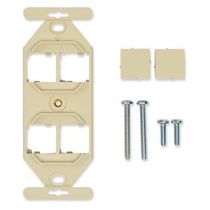 5 pack ax100306 nordx cdt mdvo 106 adaptor blanc white 2 port nxmaa2-03 - $10.97